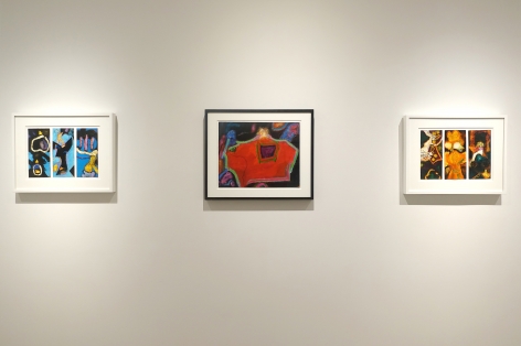 Installation view - Primordial Language: Small Works by William Scharf