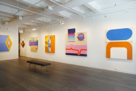 Installation view: Sven Lukin: Objects in Space