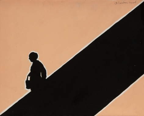 Idelle Weber (b. 1932) Escalator, 1964