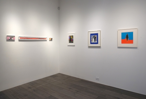 Installation view: Idelle Weber: Postures and Profiles from the 50s and 60s