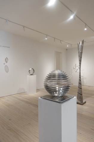 Installation view: Martin Willing: Sculpting Motion