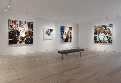 Alex Kanevsky: Some Paintings In No Particular Style - Installation view