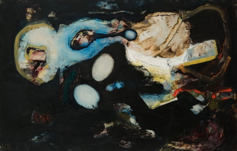 William Scharf (1927-2018) Night Move, 1964