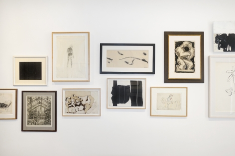In the Absence of Color: Artists Working in Black and White - Installation view