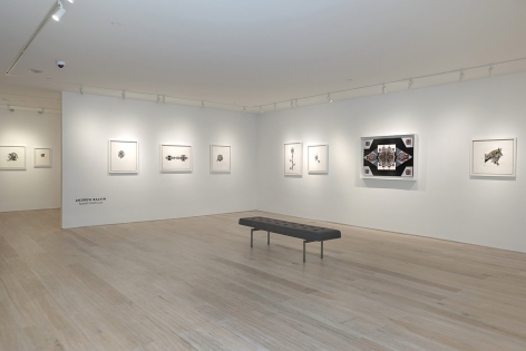 Installation view: Andrew Balkin: Spatial Constructs