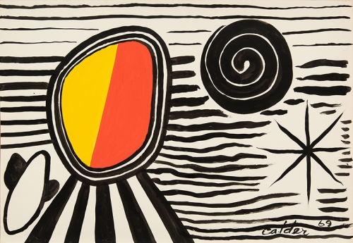 Alexander Calder (1898-1976) Untitled, 1969
