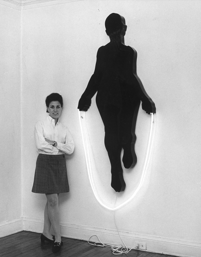 Idelle Weber with Jump Rope, circa 1964–5. Courtesy of the artist.